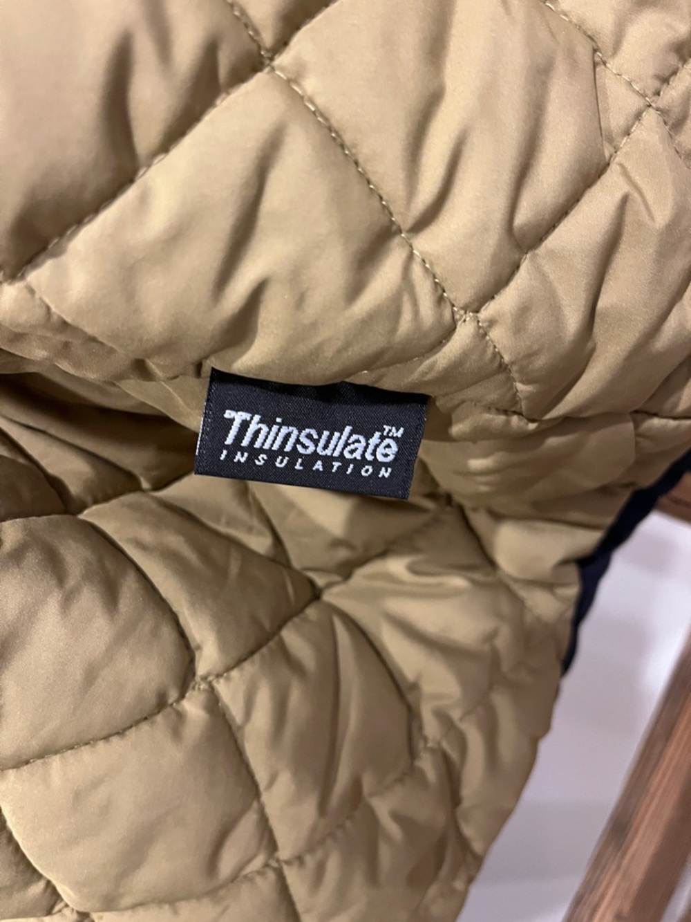 LL Bean Quilted Barn Coat - Picture 7 of 10